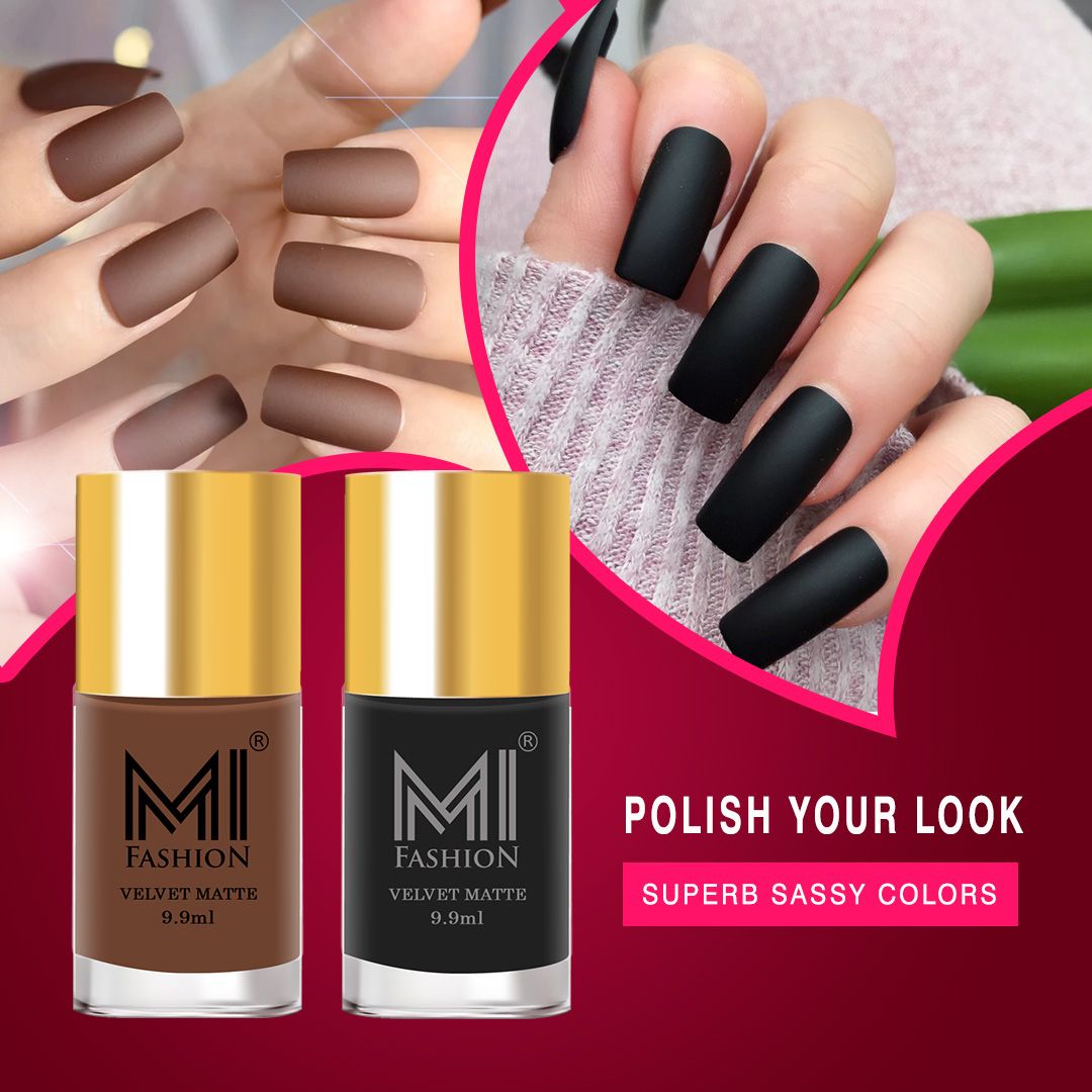 MI Fashion Matte Nail  Polish Combo